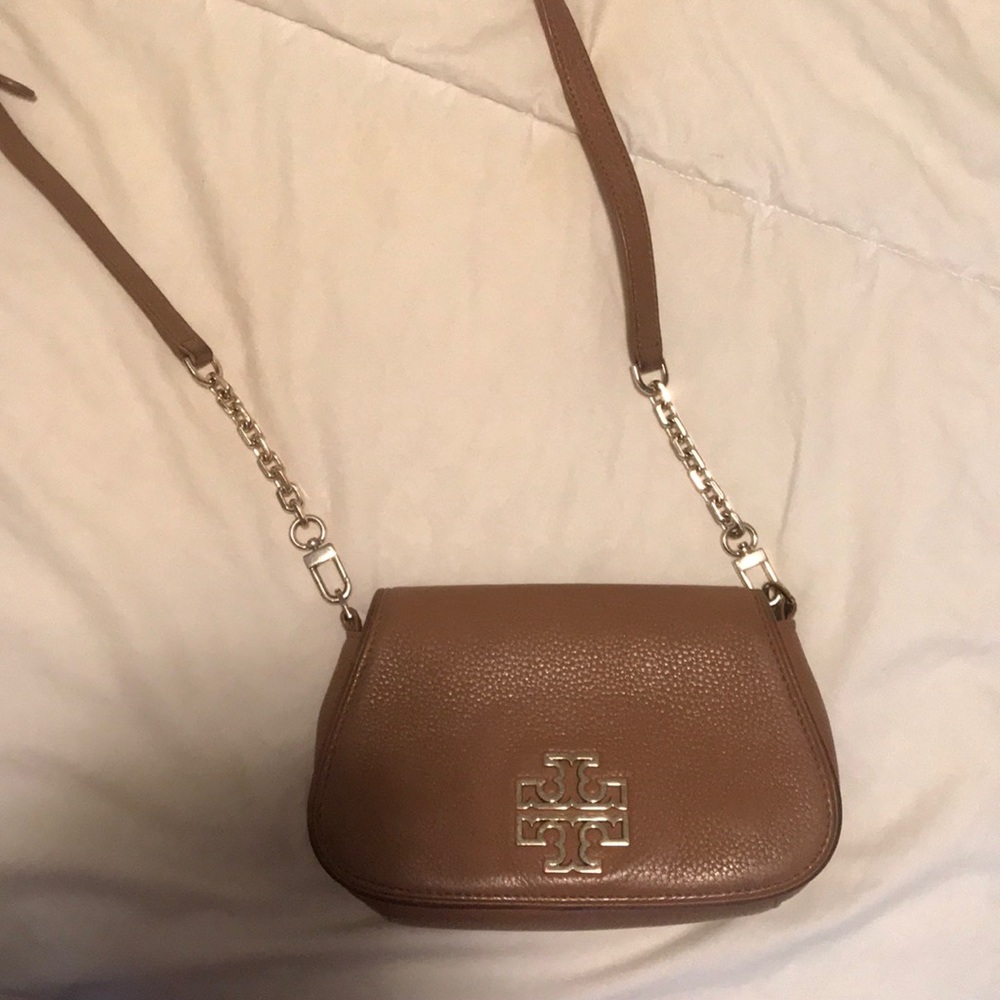 Tory Burch mini brown crossbody